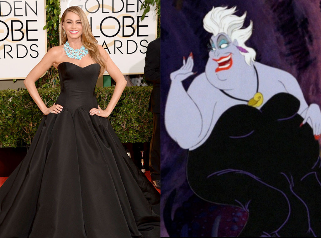 Sofia Vergara, Golden Globes, Ursula Sofia Vergara, Golden Globes, Ursula